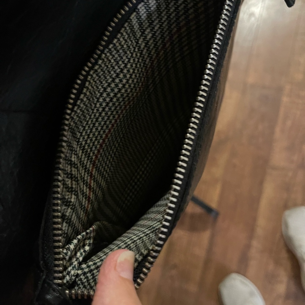 Wild West Los Angeles Black Leather Backpack - Picture 4 of 8